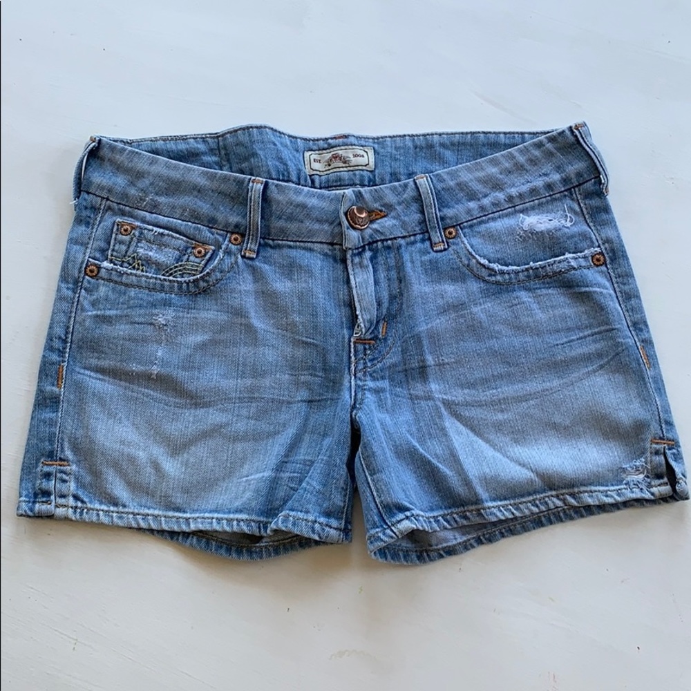 PRVCY Jean Shorts